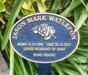 Plaques on Garden Stake - Phoenix Foundry